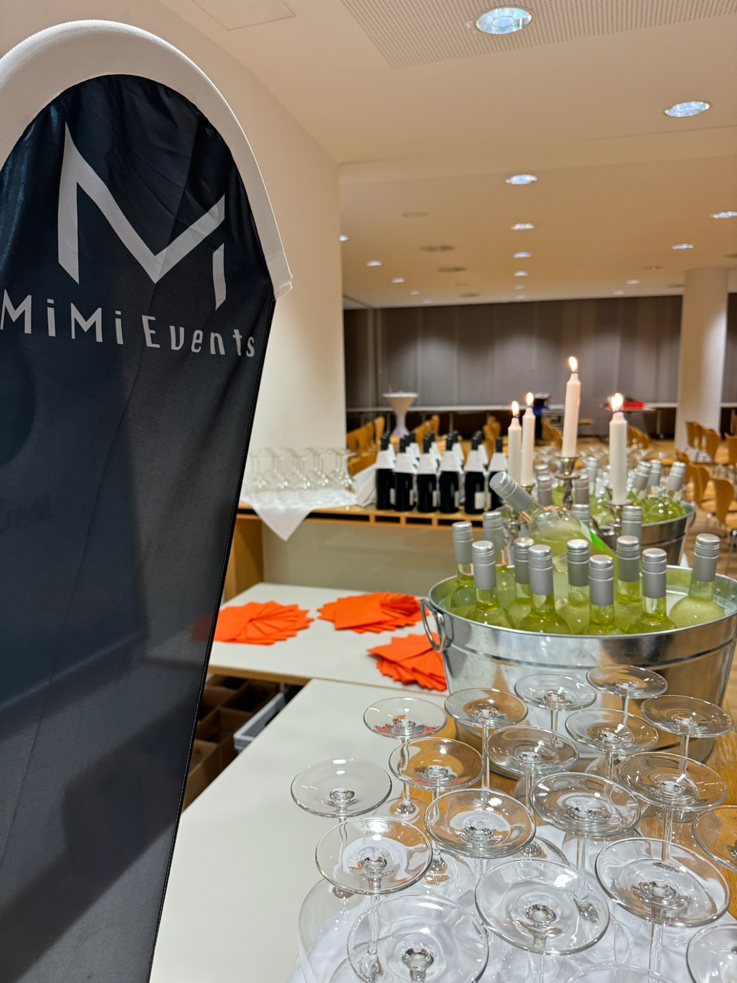 MiMi Events Indoor Setup